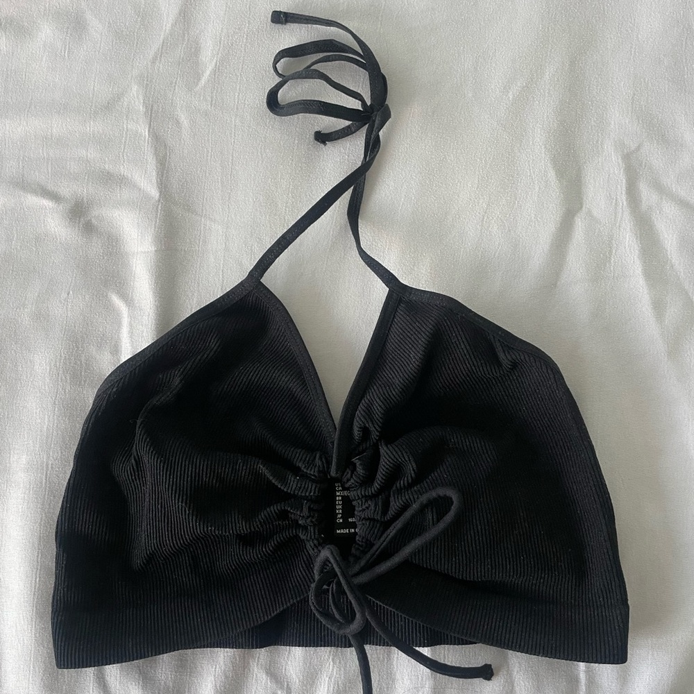 Forever 21 Black Crop Top